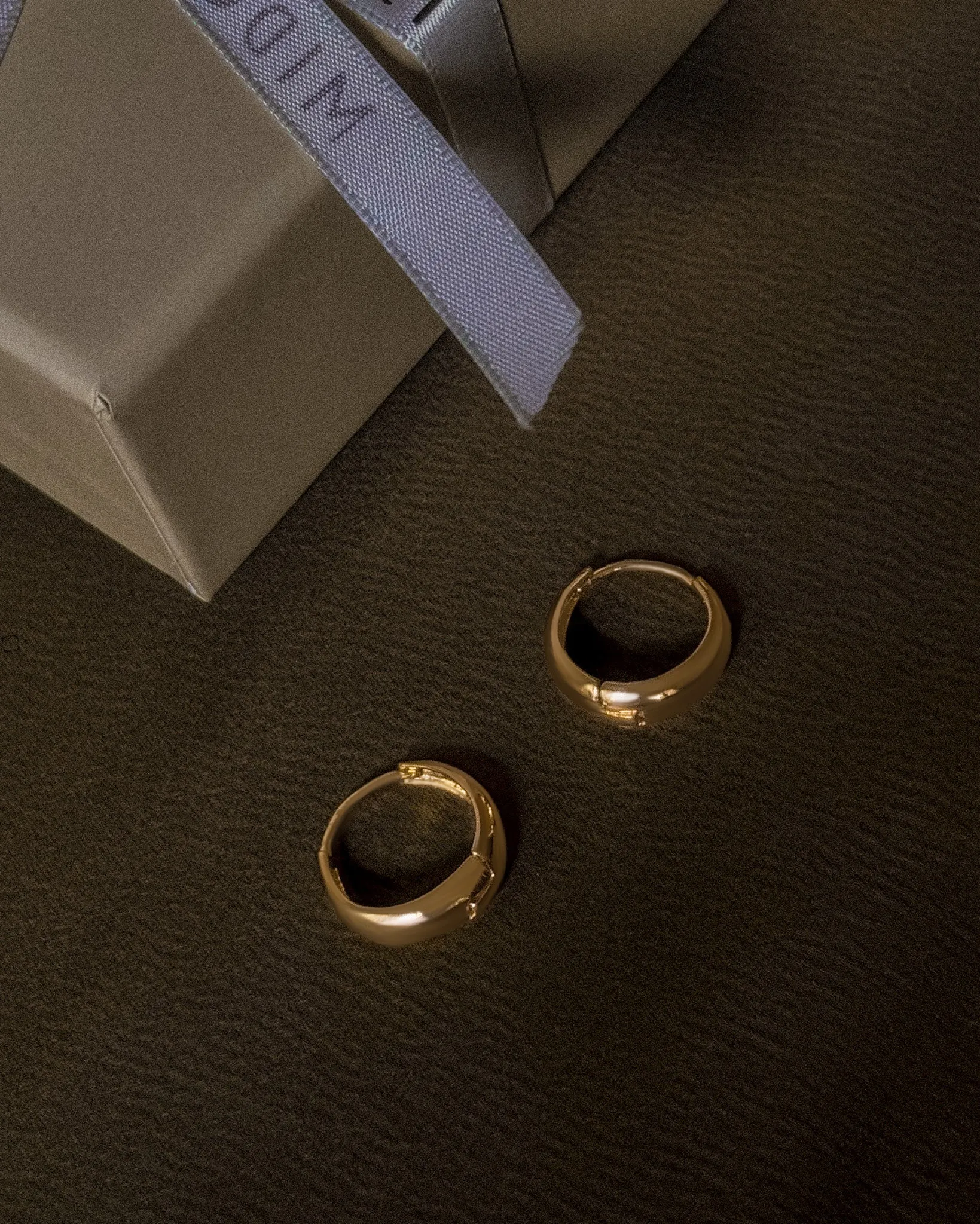 Stella Dome Hoops sold by Midori Jewelry Co. product image thumbnail 3