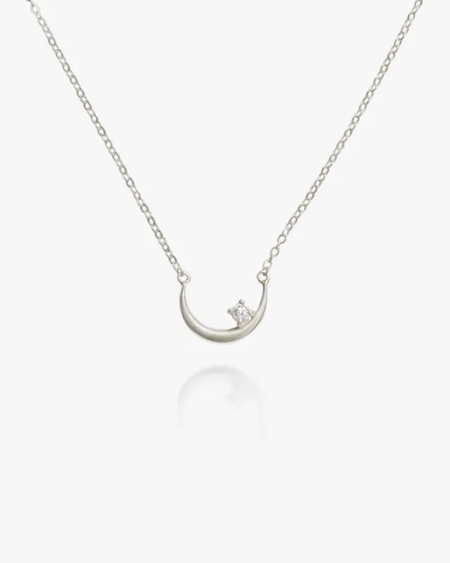 Crescent Moon Choker sold by Midori Jewelry Co.