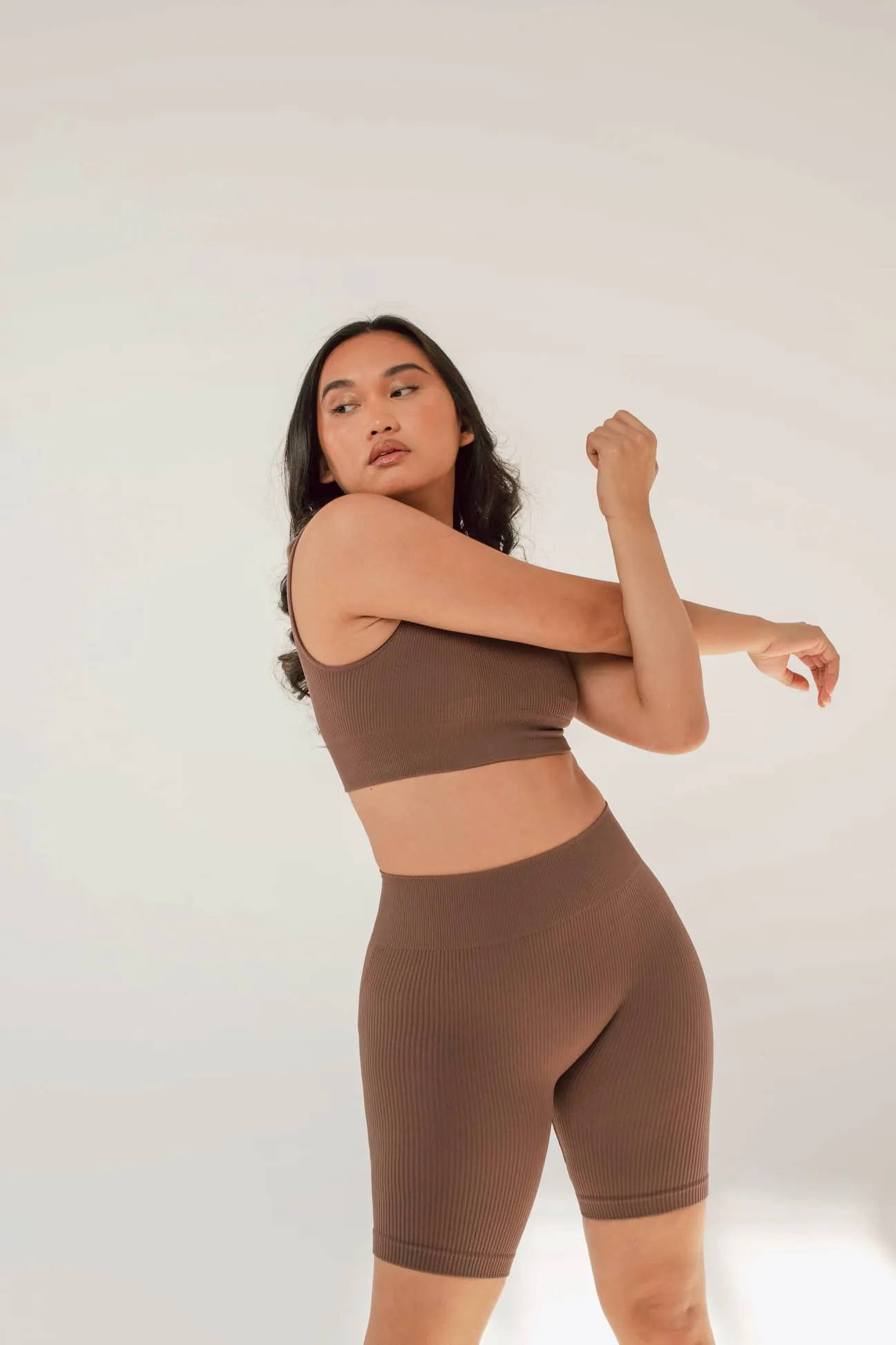 Ribbed Biker Shorts sold by Nuttch