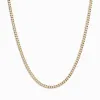 Omega Chain Necklace / 18K Solid Gold sold by Nyrelle Jewelry