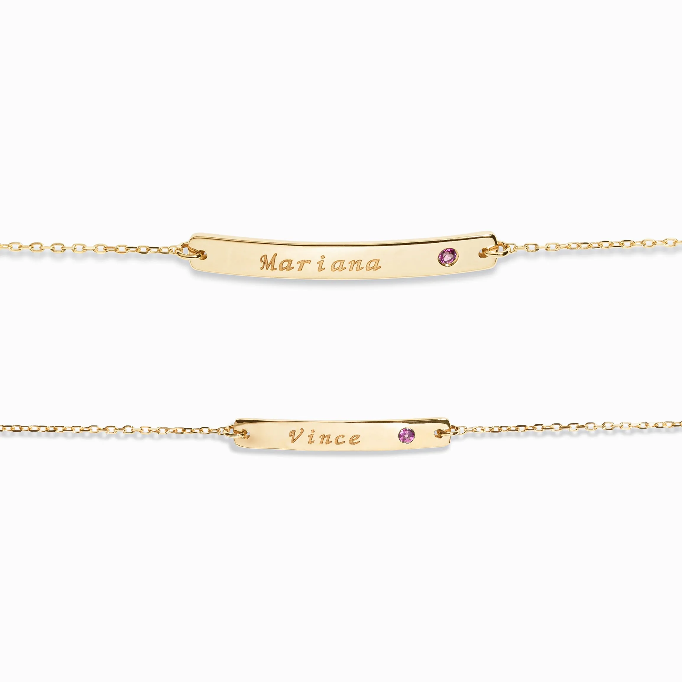 Ava Bracelet for Adults / 9K and 18K Solid Gold sold by Nyrelle Jewelry product image thumbnail 3