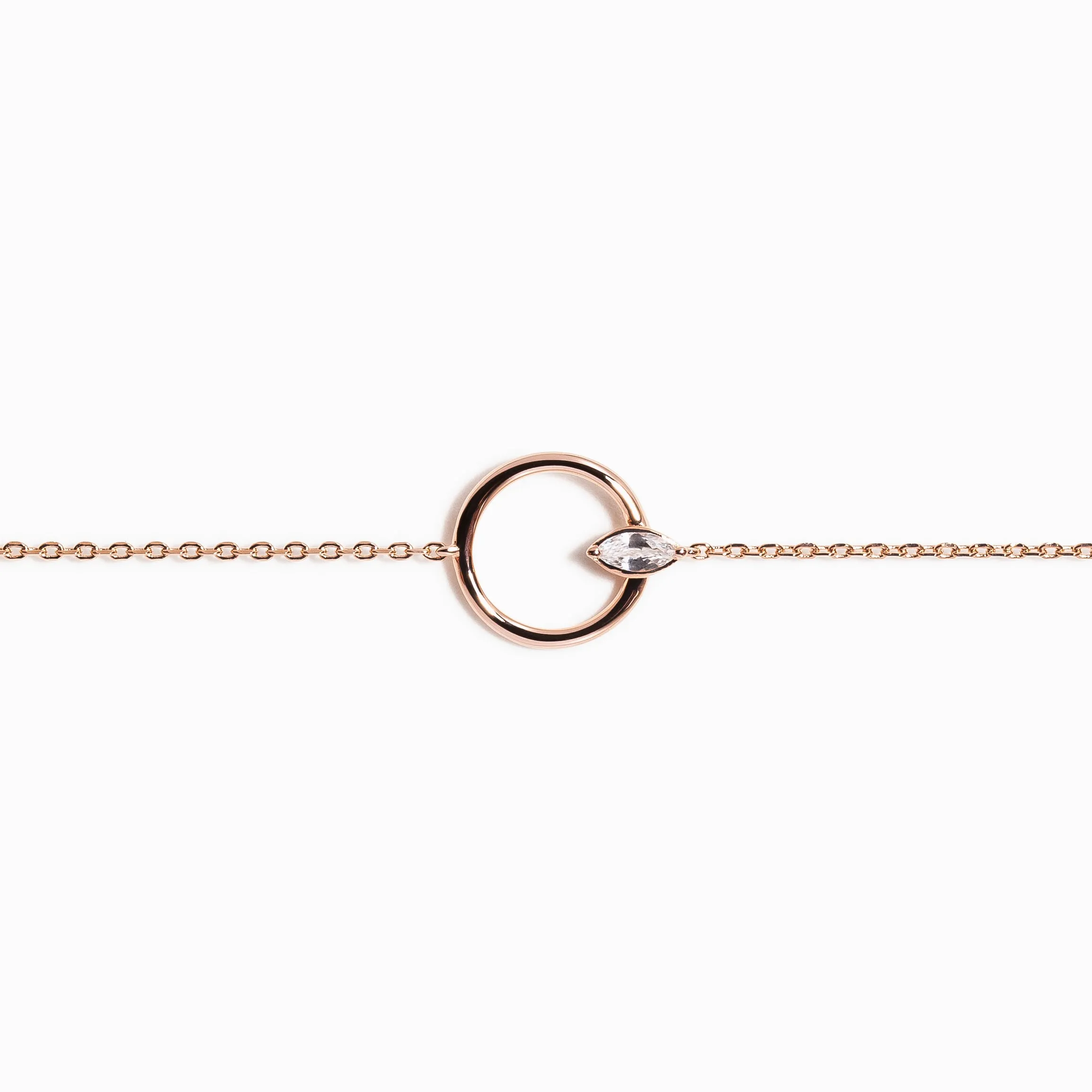 Marquise Cut White Sapphire Bracelet / Vermeil sold by Nyrelle Jewelry product image thumbnail 2