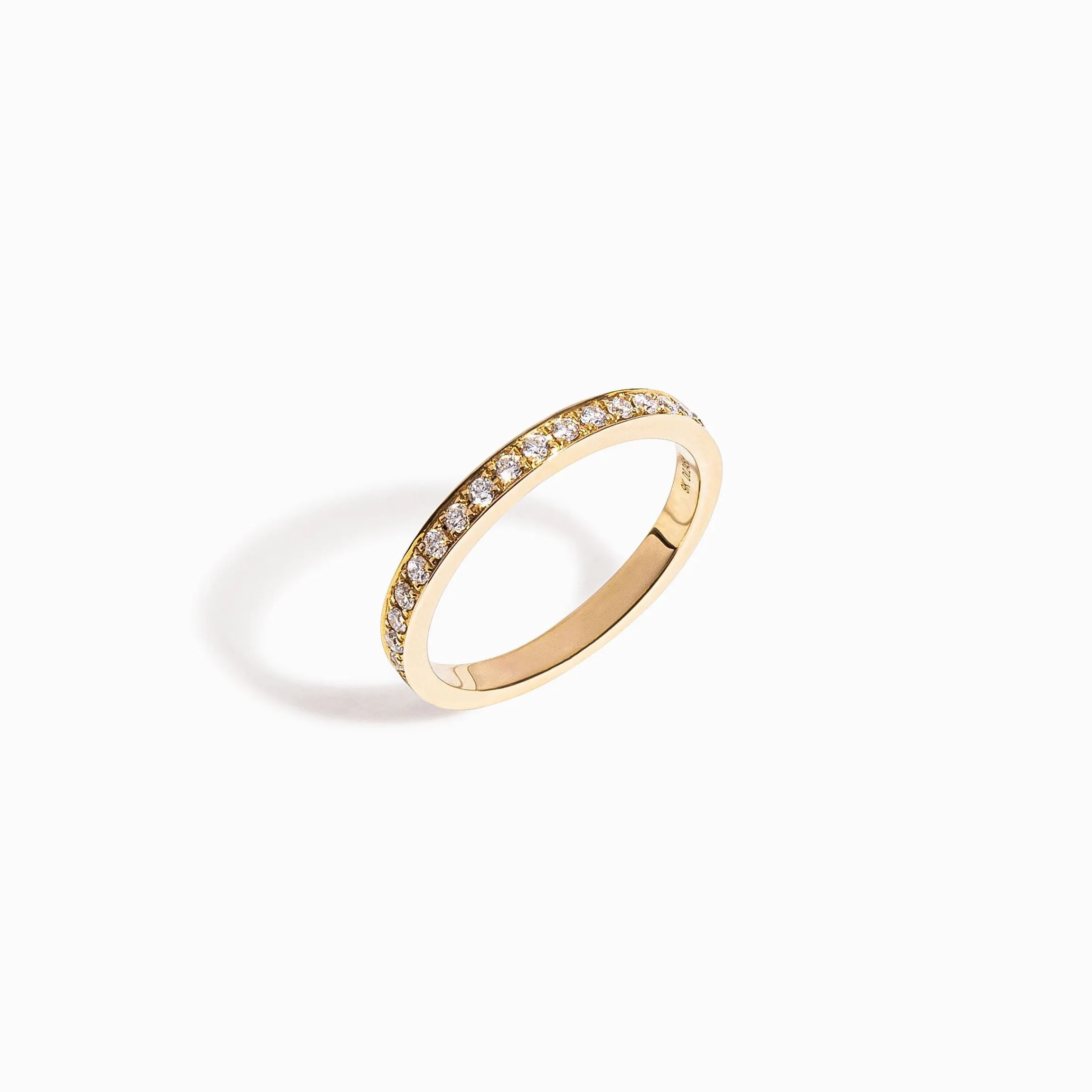 Classic Diamond Ring / 9K and 18K Solid Gold sold by Nyrelle Jewelry