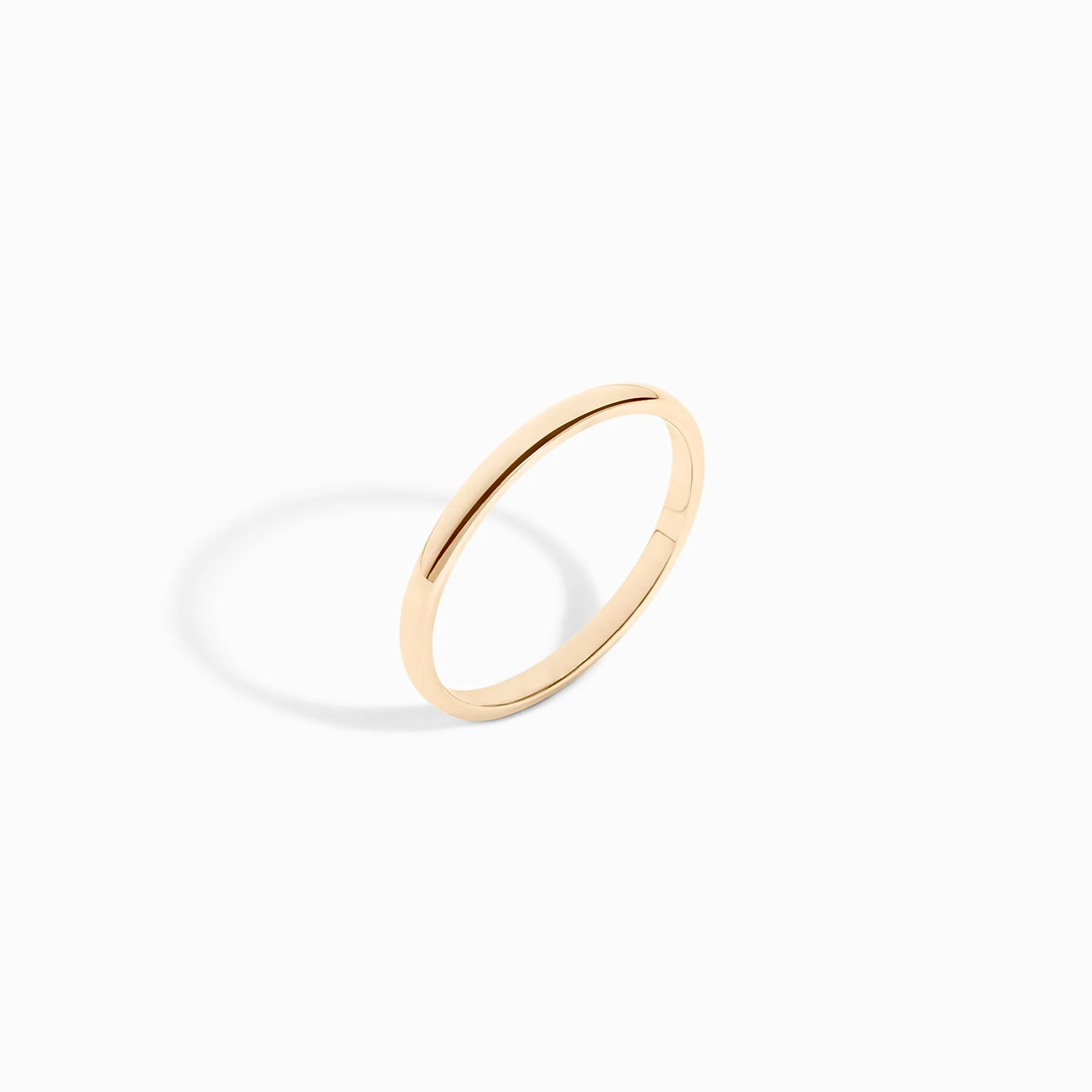Classic Band / 9K and 18K Solid Gold sold by Nyrelle Jewelry