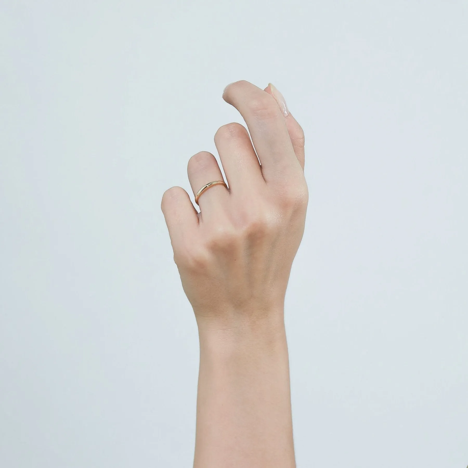 Classic Band / 9K and 18K Solid Gold sold by Nyrelle Jewelry product image thumbnail 4