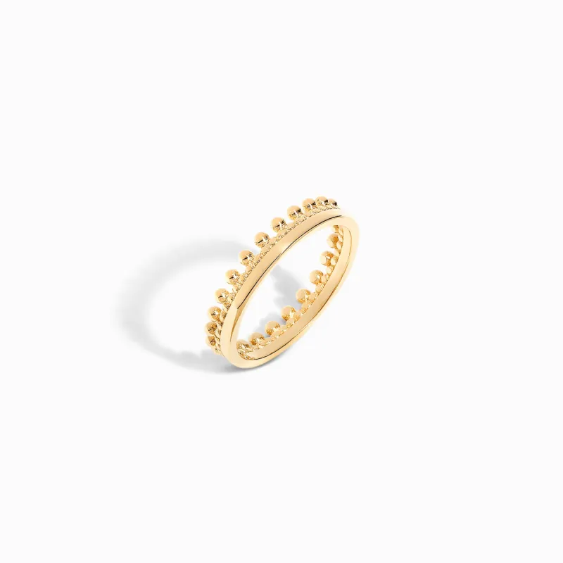 Solar Ring / Vermeil sold by Nyrelle Jewelry