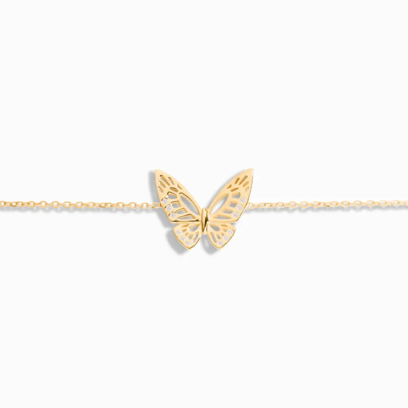 Monarch Butterfly Bracelet / Vermeil sold by Nyrelle Jewelry