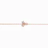 Diamond Trinity Bracelet / 9K and 18K Solid Gold sold by Nyrelle Jewelry