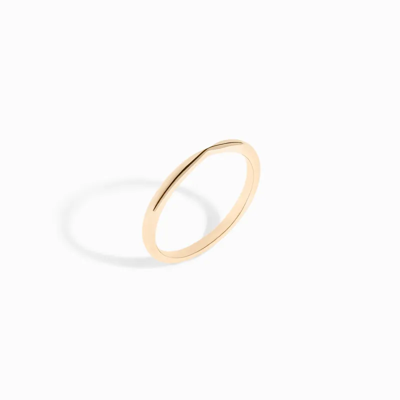 Twist Ring / 9K and 18K Solid Gold sold by Nyrelle Jewelry