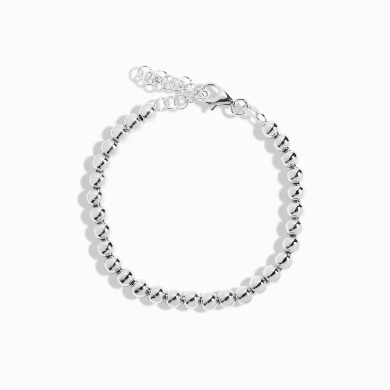 Beaded Bracelet / Silver sold by Nyrelle Jewelry