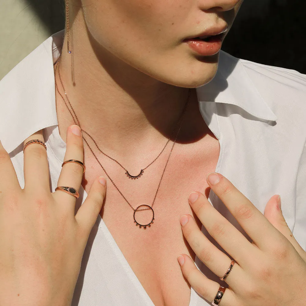 Solar Arch Necklace / Vermeil sold by Nyrelle Jewelry product image thumbnail 5