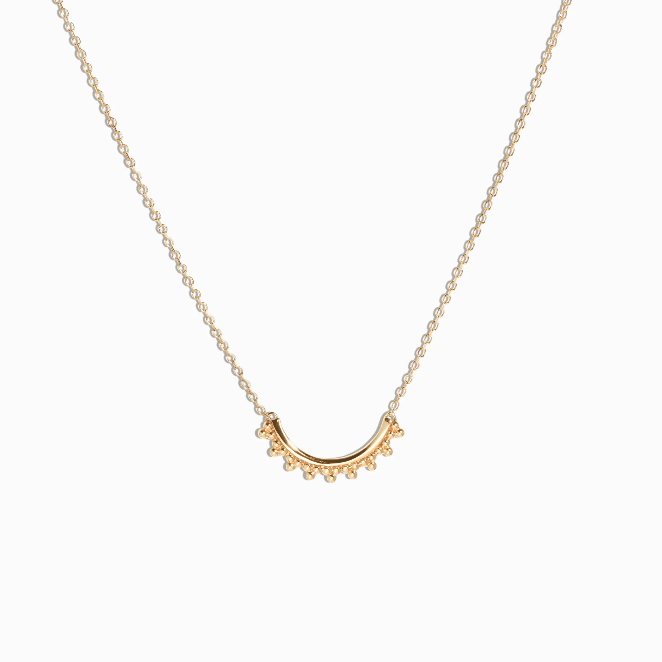 Solar Arch Necklace / Vermeil sold by Nyrelle Jewelry