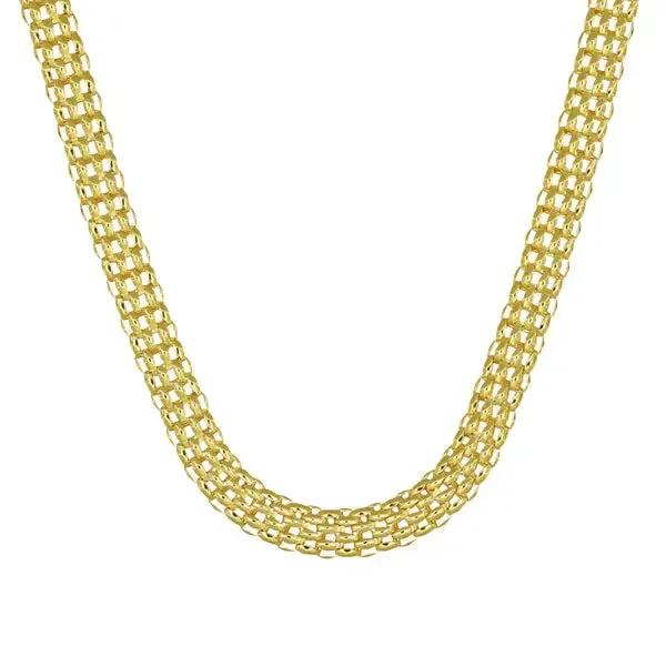 Popcorn Necklace / Vermeil sold by Nyrelle Jewelry