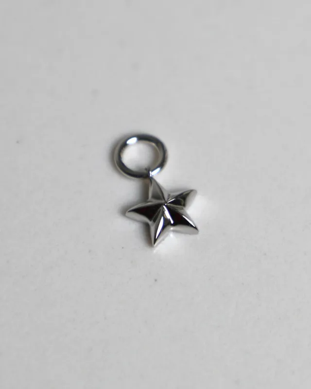 Star Hoop Charm sold by Nyrelle Jewelry