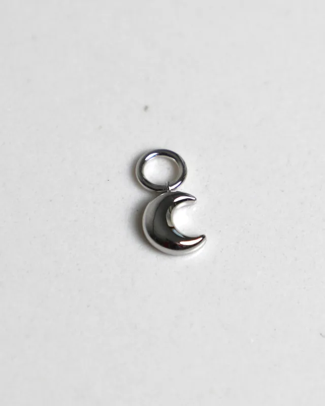 Moon Hoop Charm sold by Nyrelle Jewelry