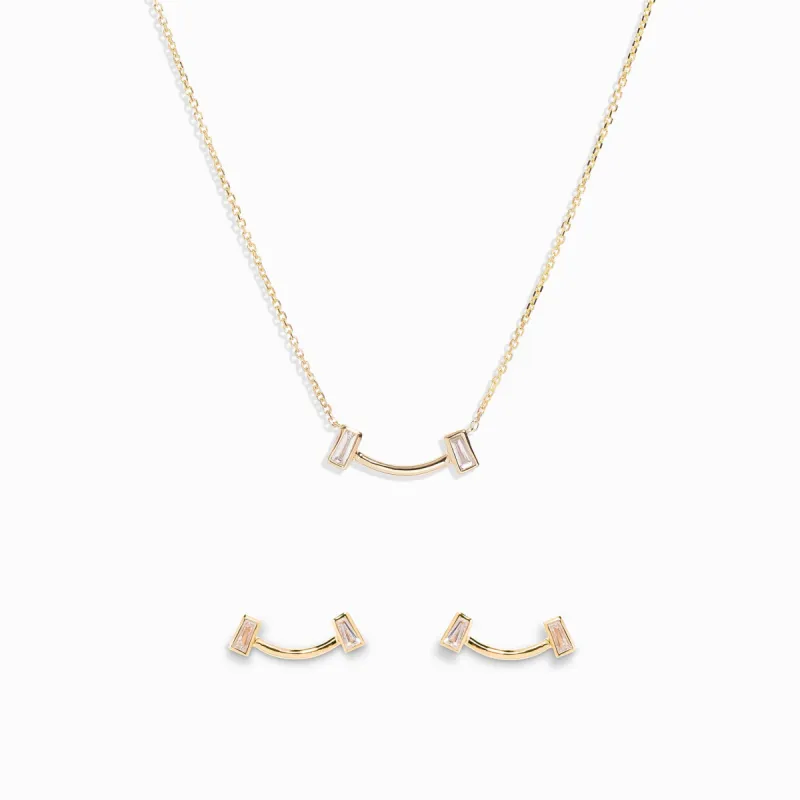 Smile Essentials Set / 9K Solid Gold sold by Nyrelle Jewelry