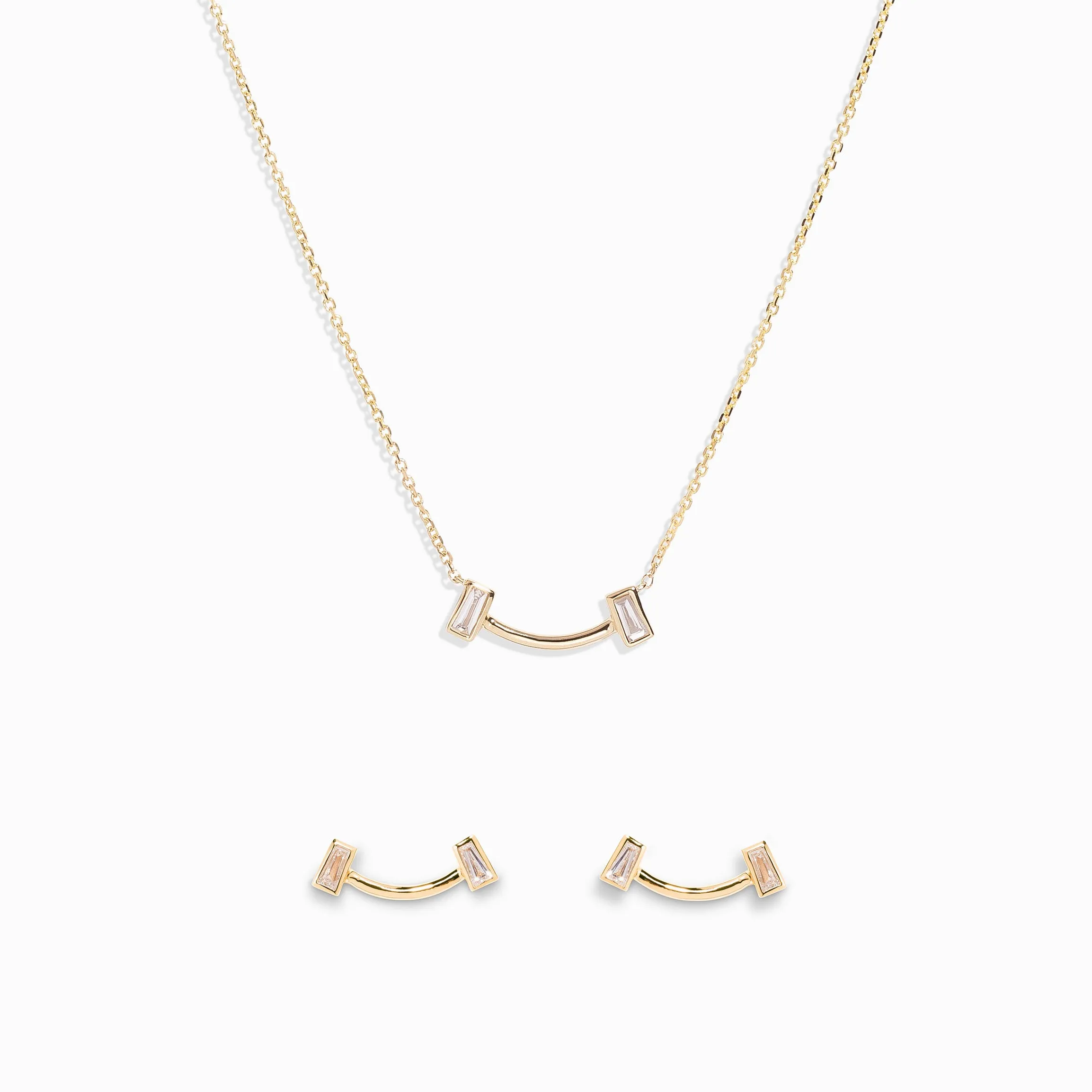 Smile Essentials Set / 9K Solid Gold sold by Nyrelle Jewelry
