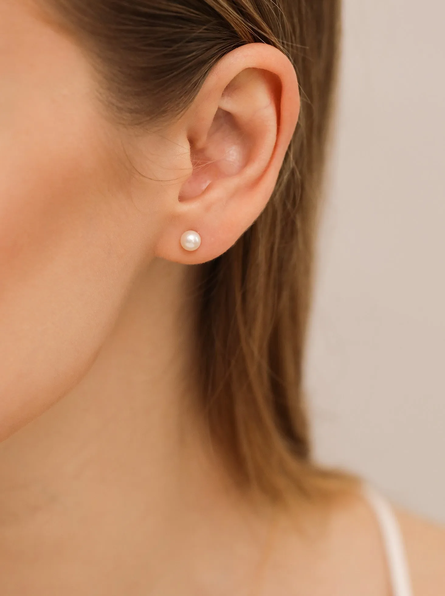 Fresh Water Pearl Set / 9K Solid Gold sold by Nyrelle Jewelry product image thumbnail 4