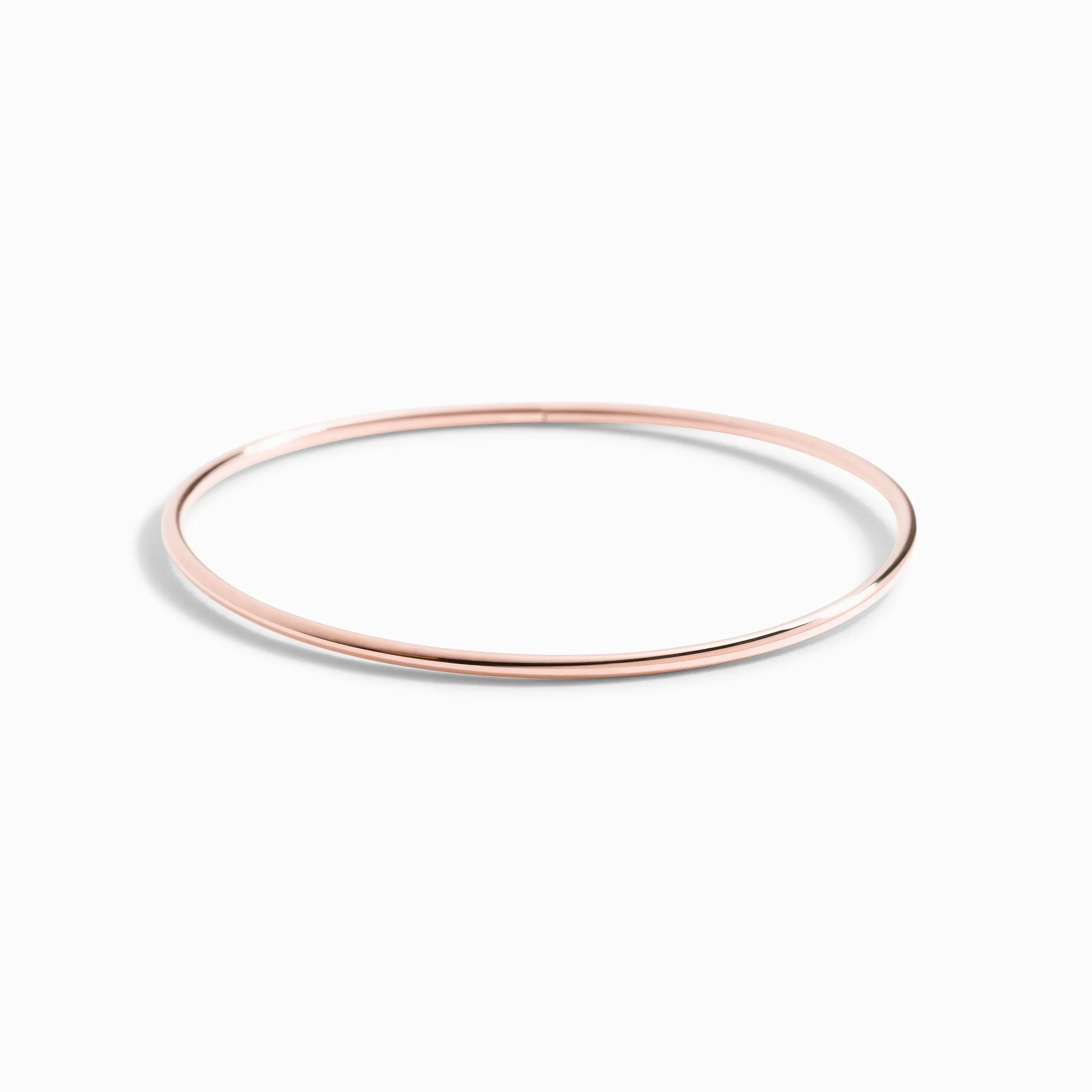 Seamless Bangle / 9K and 18K Solid Gold sold by Nyrelle Jewelry product image thumbnail 2