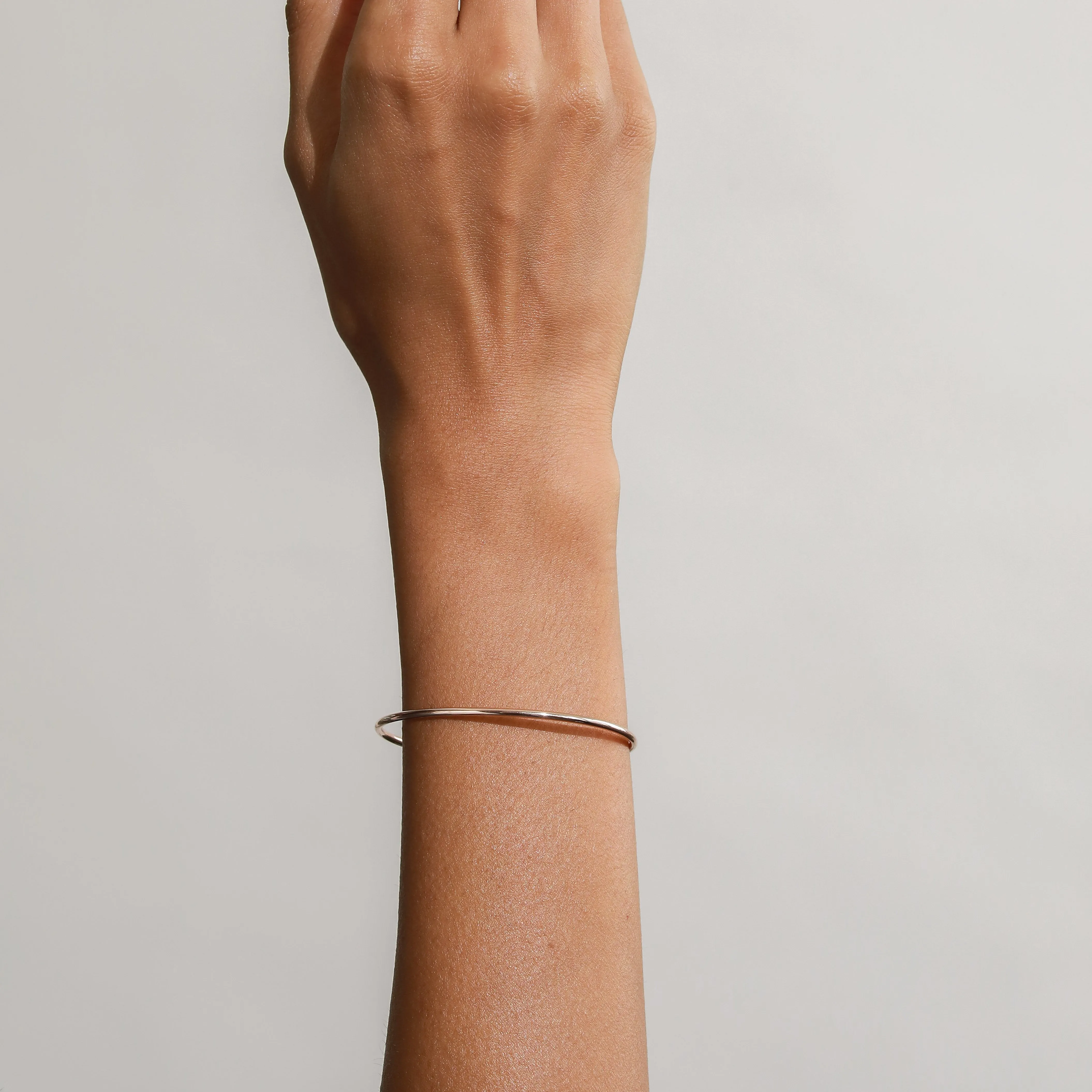 Seamless Bangle / 9K and 18K Solid Gold sold by Nyrelle Jewelry product image thumbnail 5
