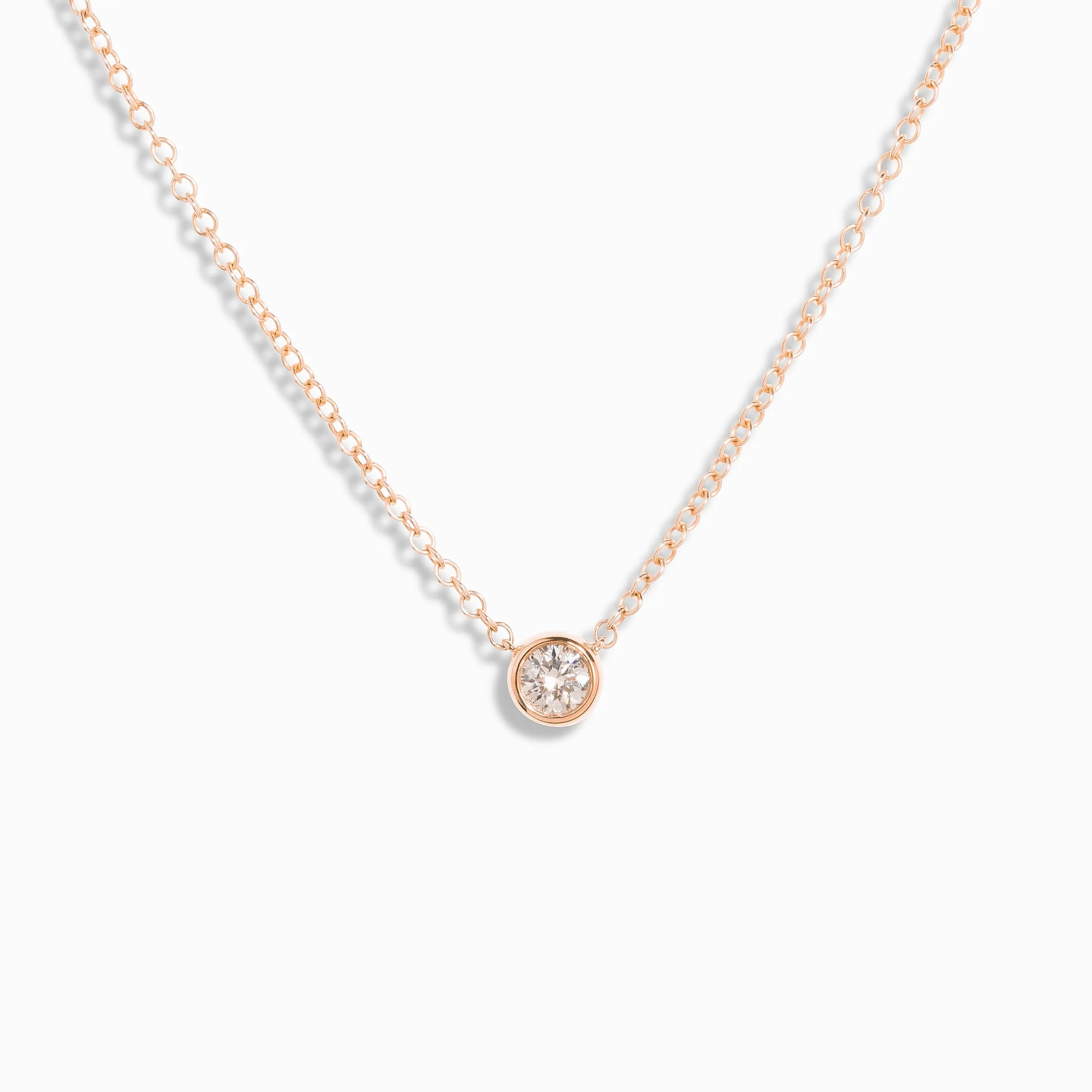 Premium Bezel Diamond Necklace - XXL / 9K and 18K Solid Gold sold by Nyrelle Jewelry product image thumbnail 2