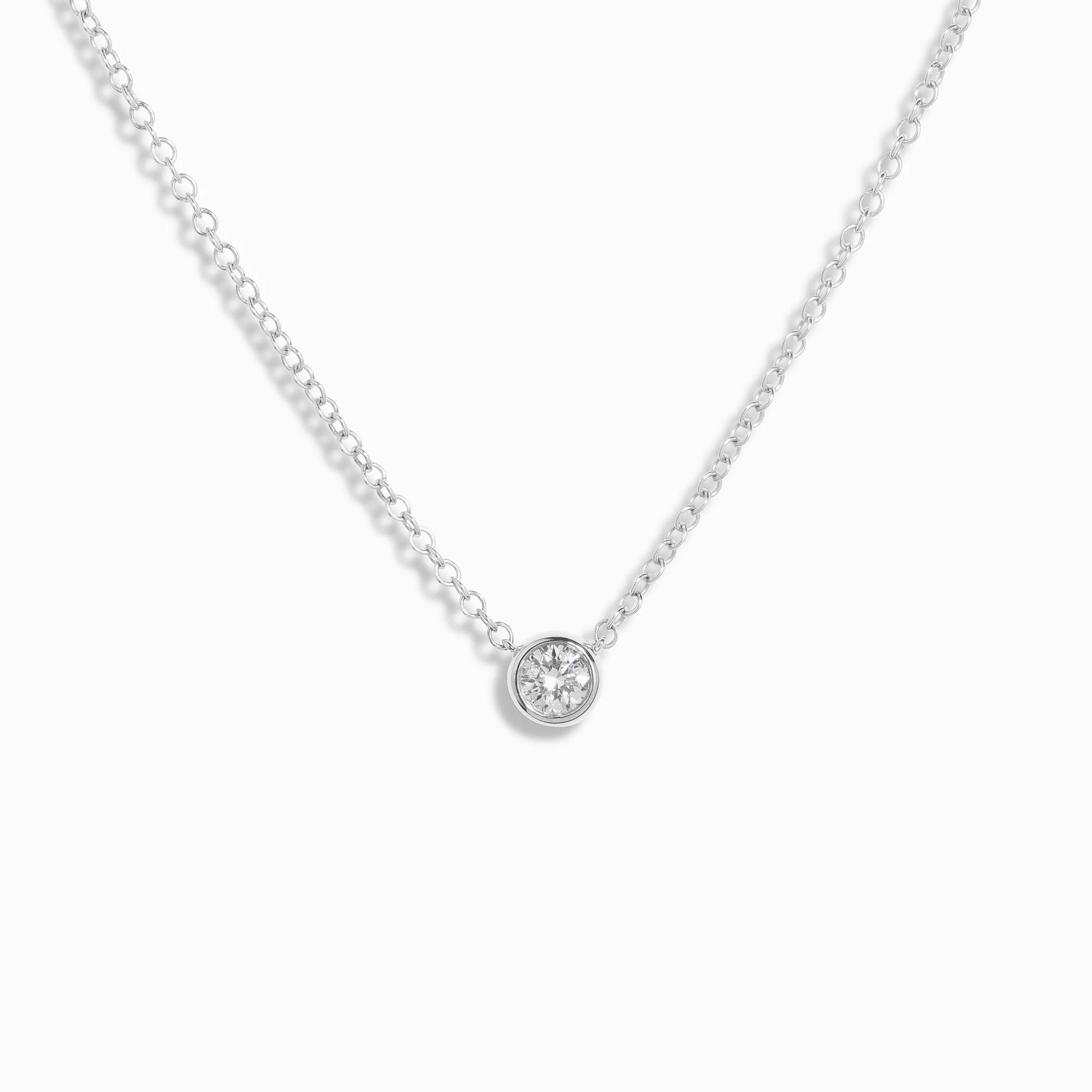 Premium Bezel Diamond Necklace - XXL / 9K and 18K Solid Gold sold by Nyrelle Jewelry product image thumbnail 3