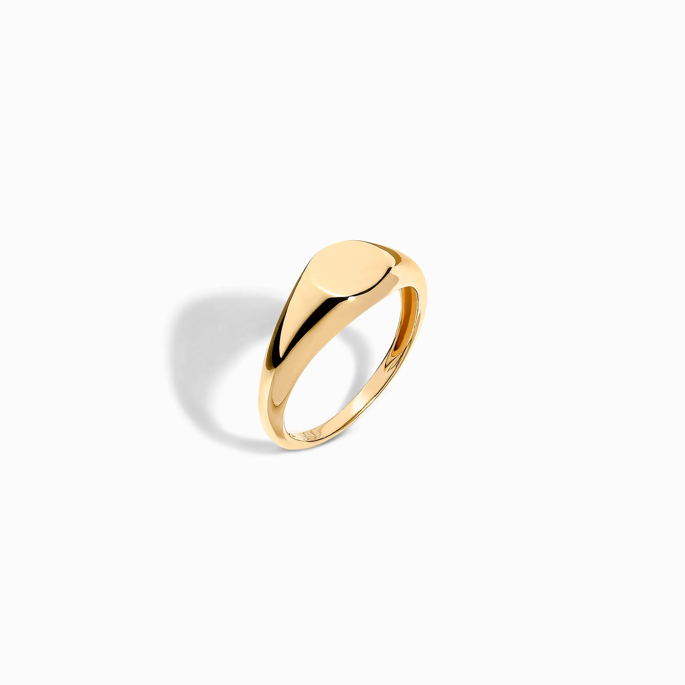 Classic Signet Ring / Vermeil sold by Nyrelle Jewelry
