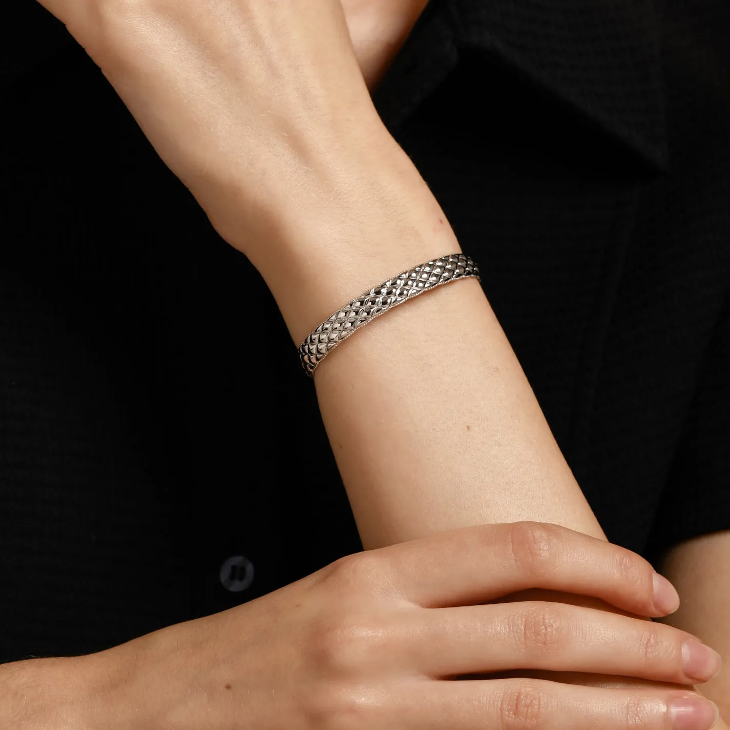 Siren Bangle / Vermeil sold by Nyrelle Jewelry product image thumbnail 5