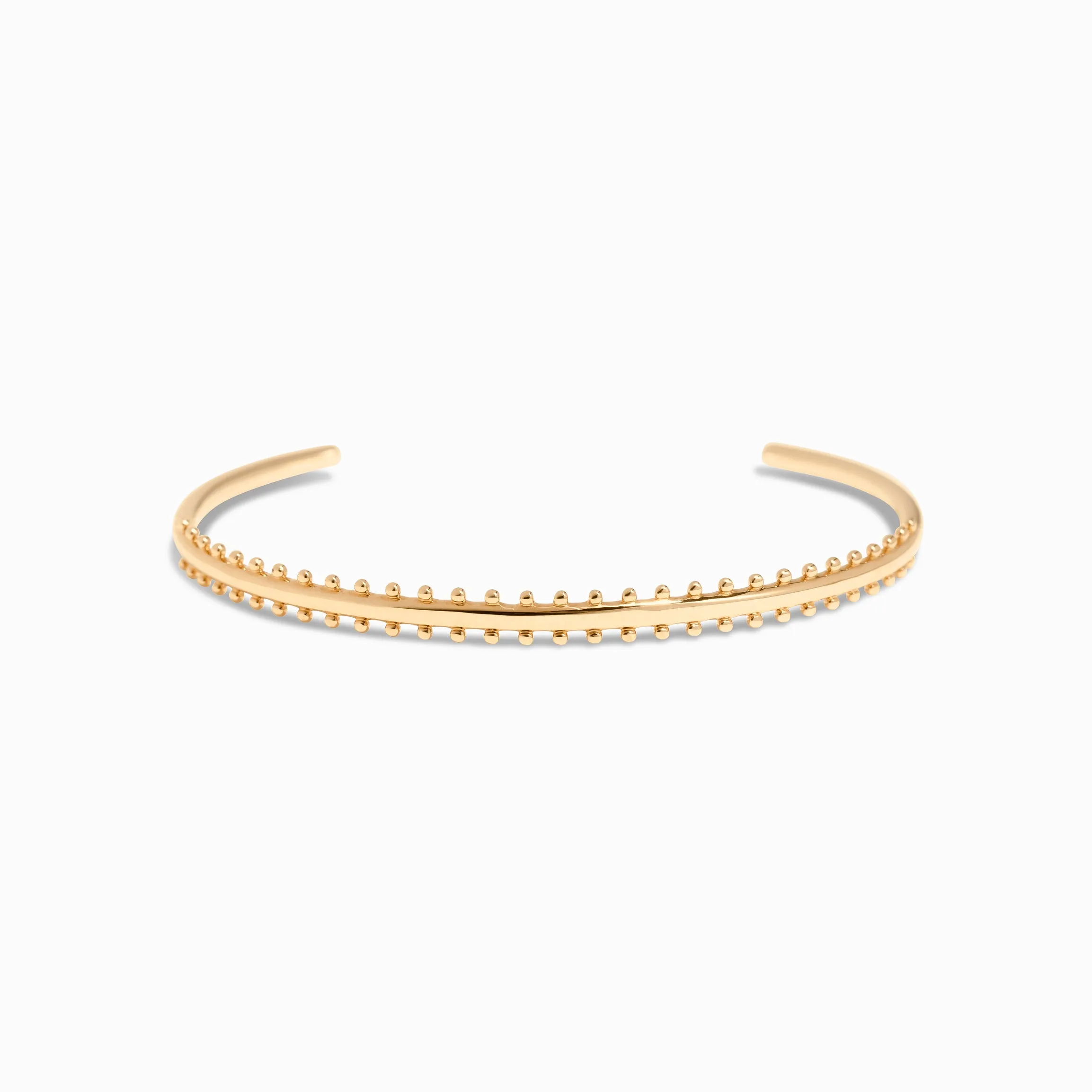Mini Bead Bangle / Vermeil sold by Nyrelle Jewelry