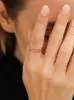 Link Ring / 9K and 18K Solid Gold sold by Nyrelle Jewelry