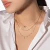 Thin Herringbone Chain Necklace / 18K Solid Gold sold by Nyrelle Jewelry