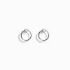 Heart Cut White Sapphire Earrings / Vermeil sold by Nyrelle Jewelry