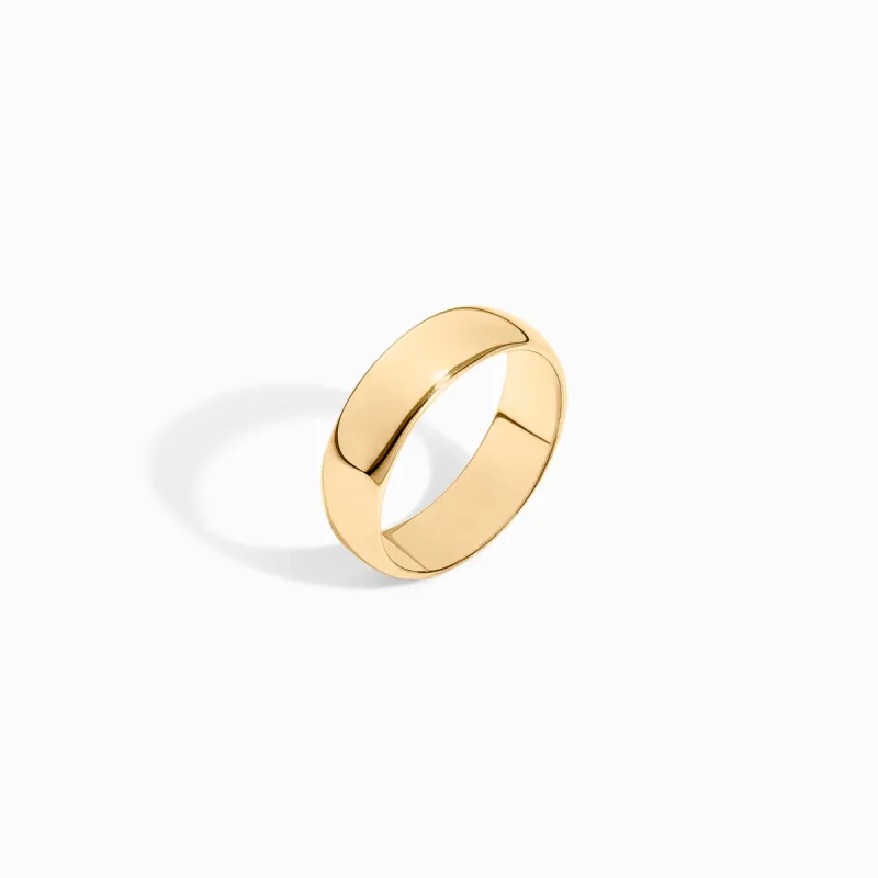 Boyfriend Band / Vermeil sold by Nyrelle Jewelry