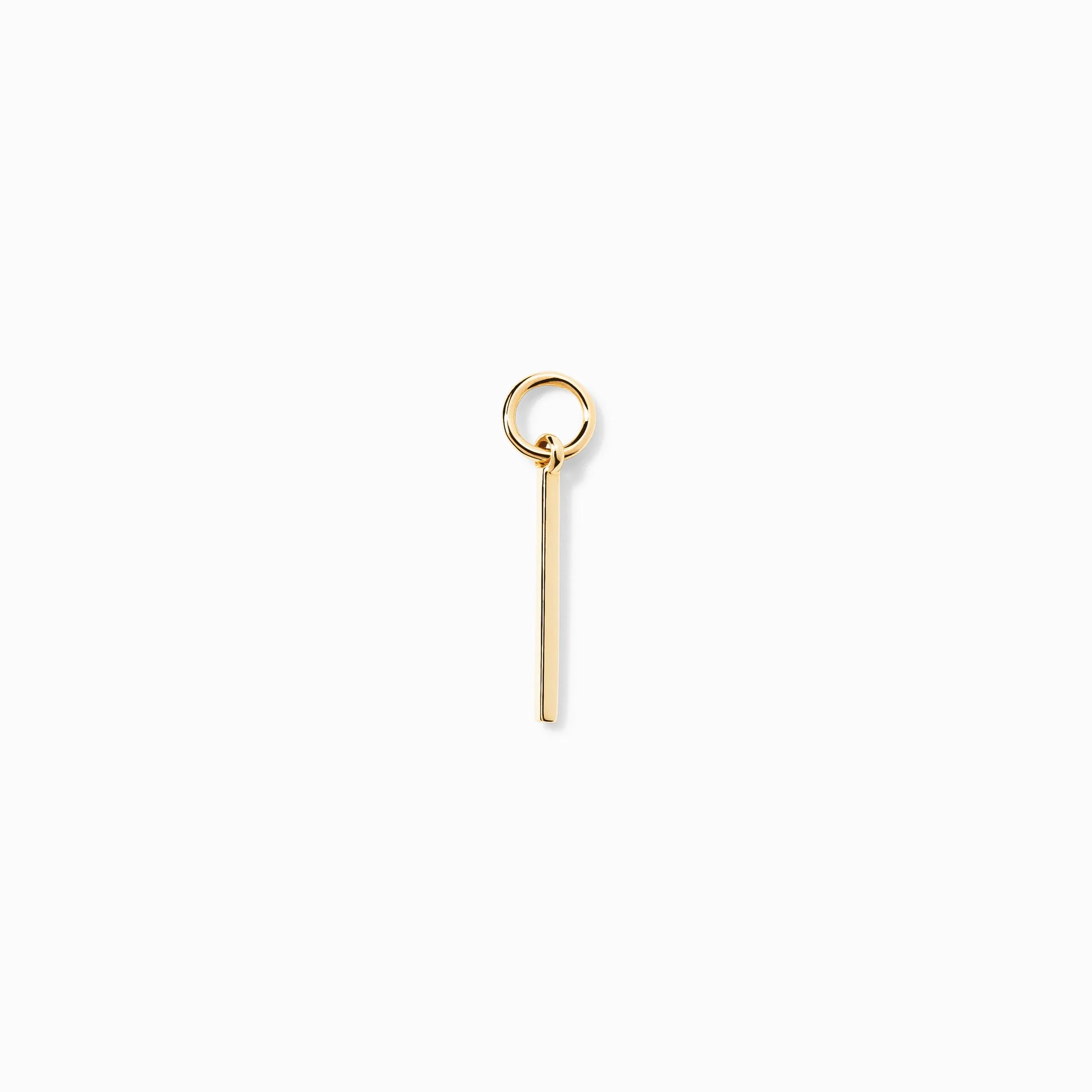Bar Hoop Charm sold by Nyrelle Jewelry