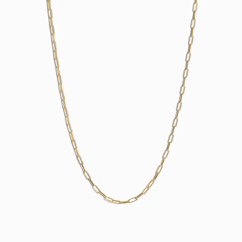 Link Chain Necklace / Vermeil sold by Nyrelle Jewelry