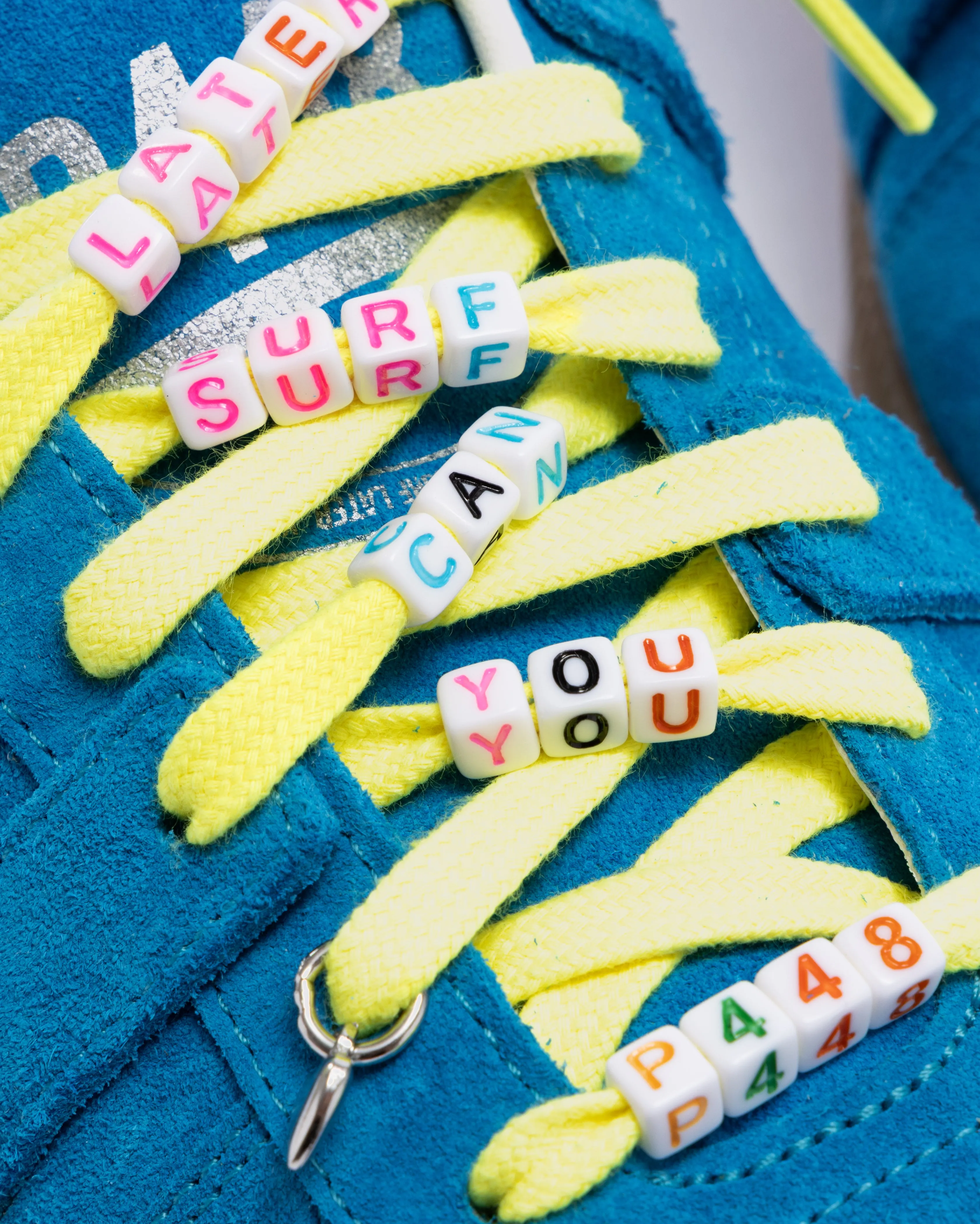 Charm Shoelaces Yellow/Purple sold by P448 product image thumbnail 3