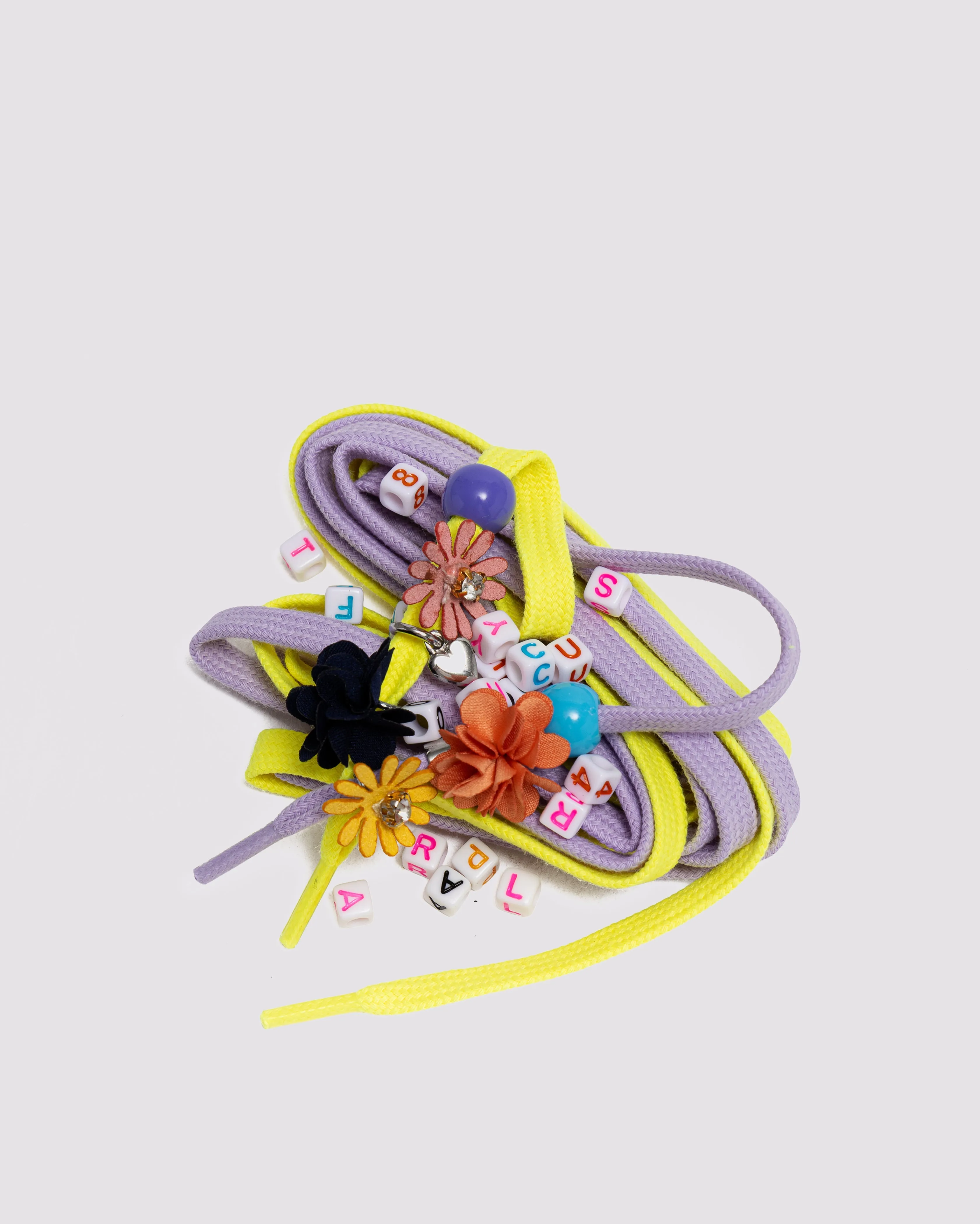 Charm Shoelaces Yellow/Purple sold by P448 product image thumbnail 2