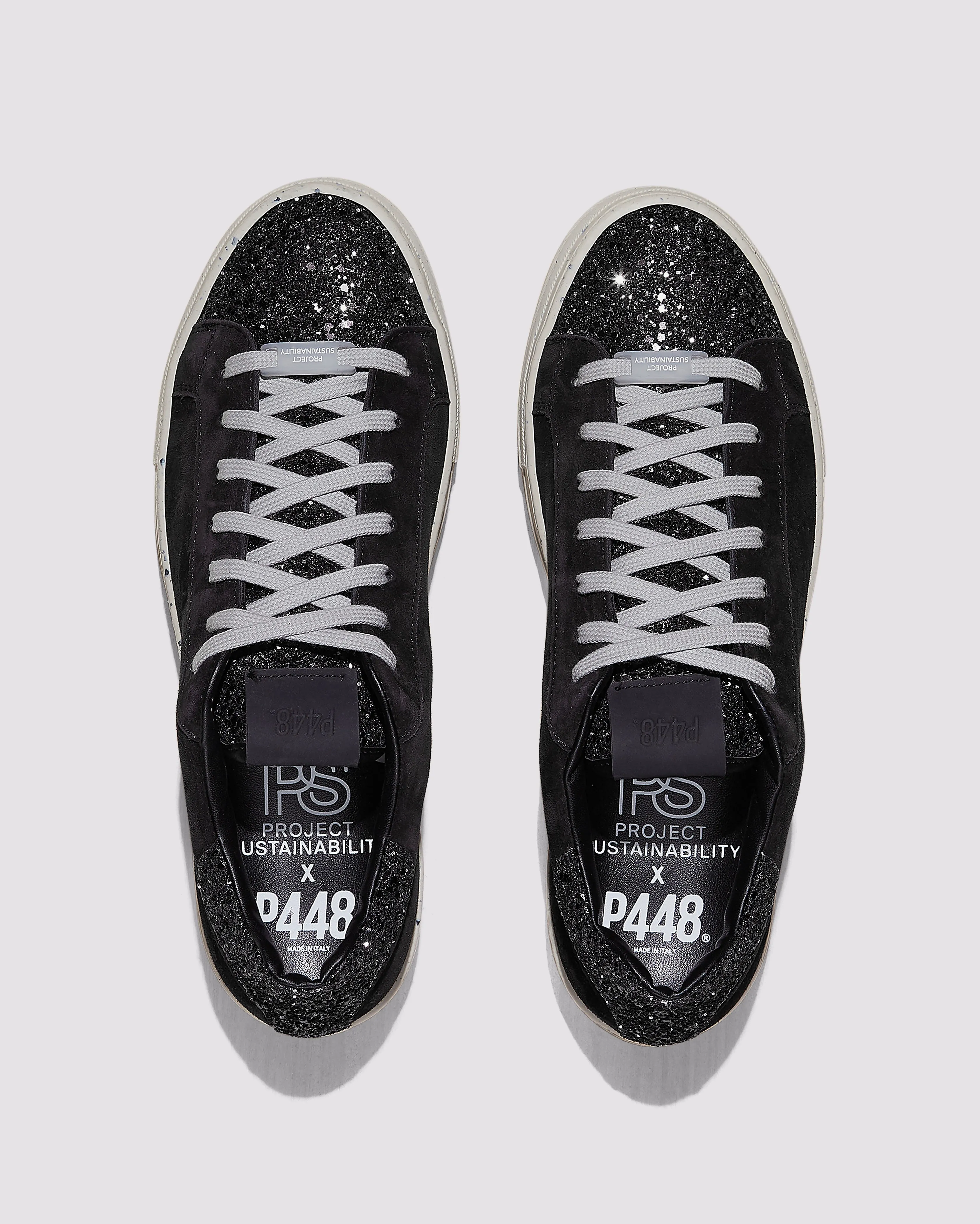 Thea Recycled Black/Gun sold by P448 product image thumbnail 2