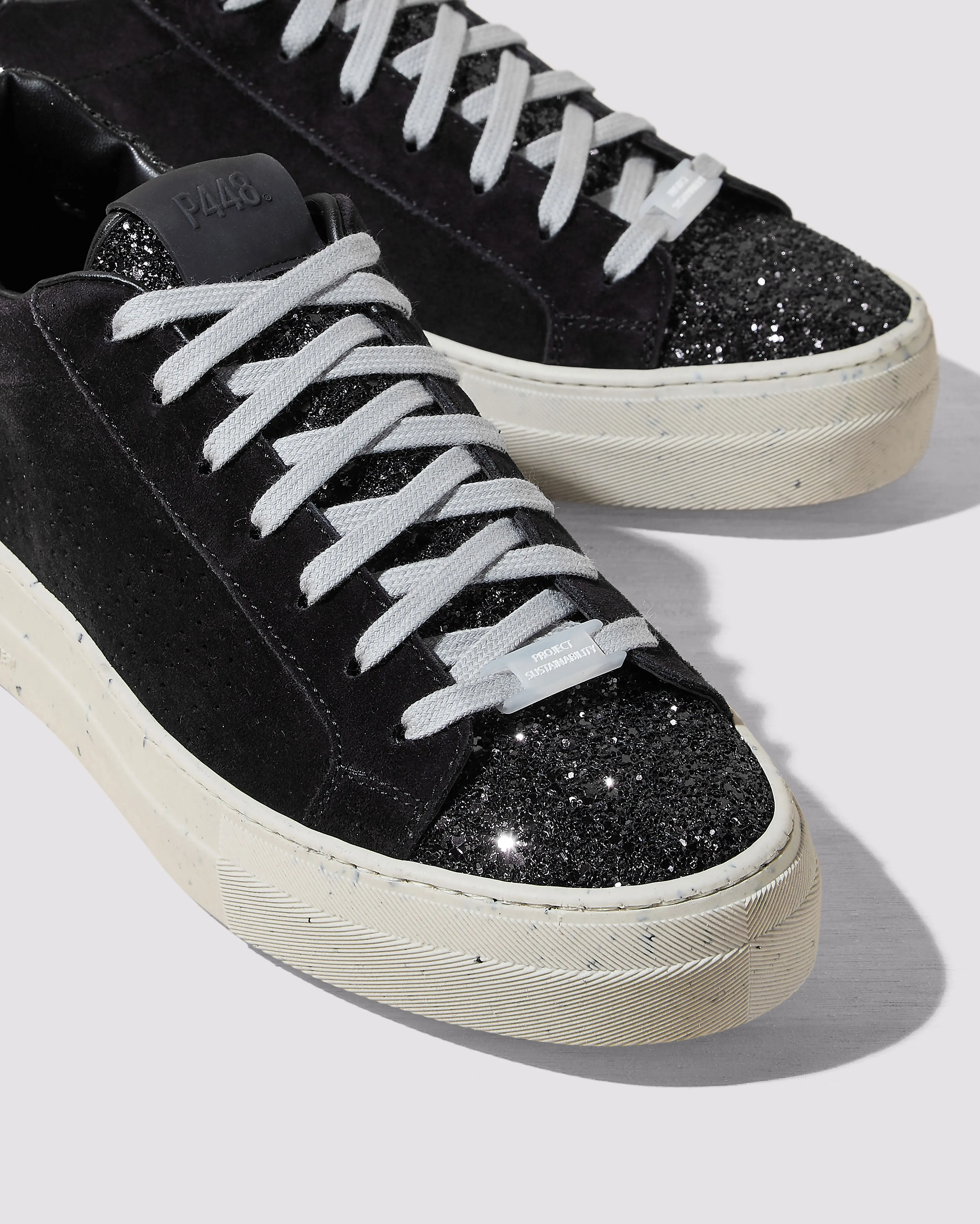 Thea Recycled Black/Gun sold by P448 product image thumbnail 3