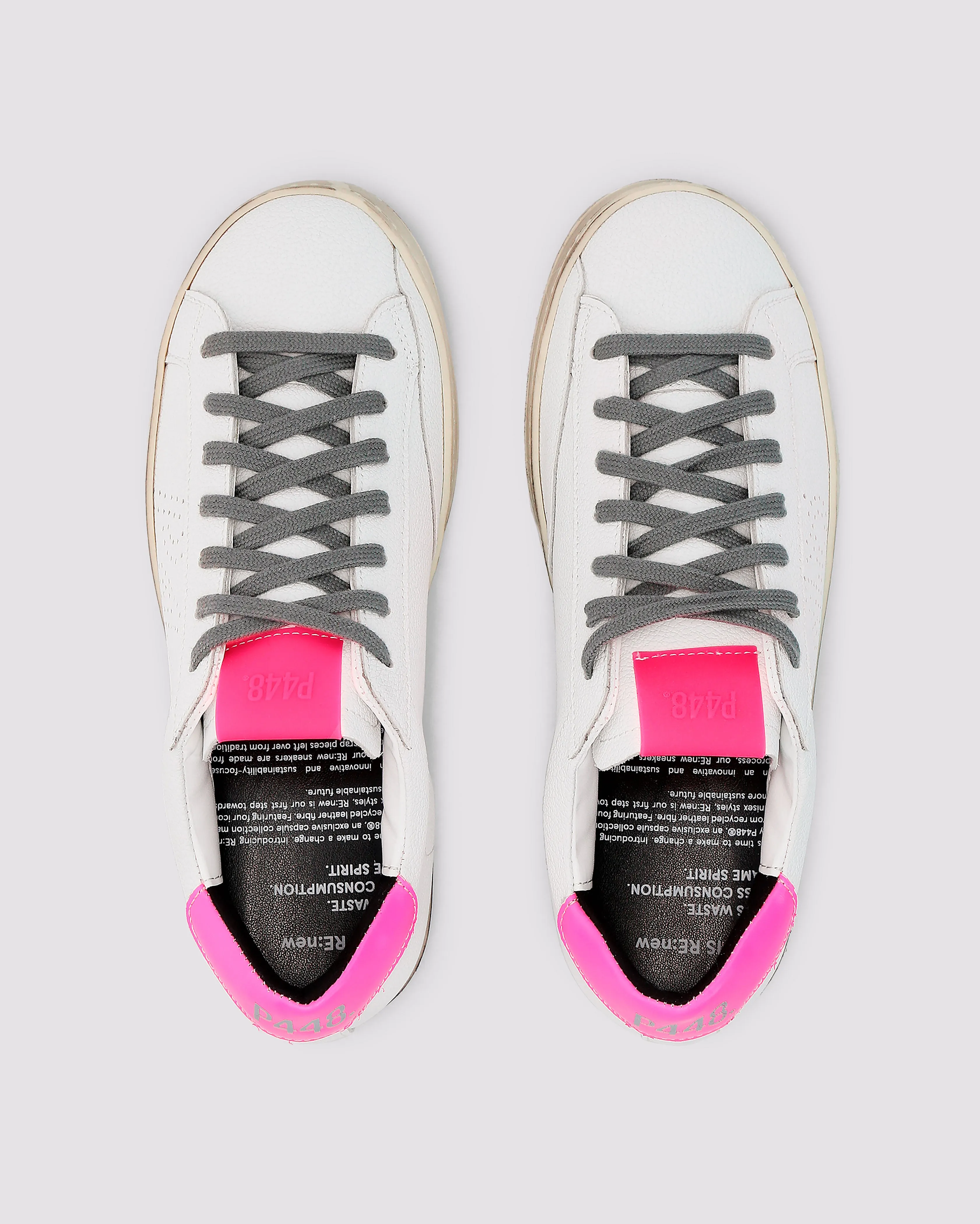 John Recycled White/Fuchsia sold by P448 product image thumbnail 3