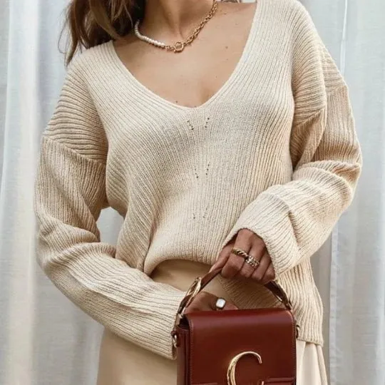 Pearl Necklace - Mason & Madison Half Chain Pearl Necklace sold by UPPER Bags product image thumbnail 2