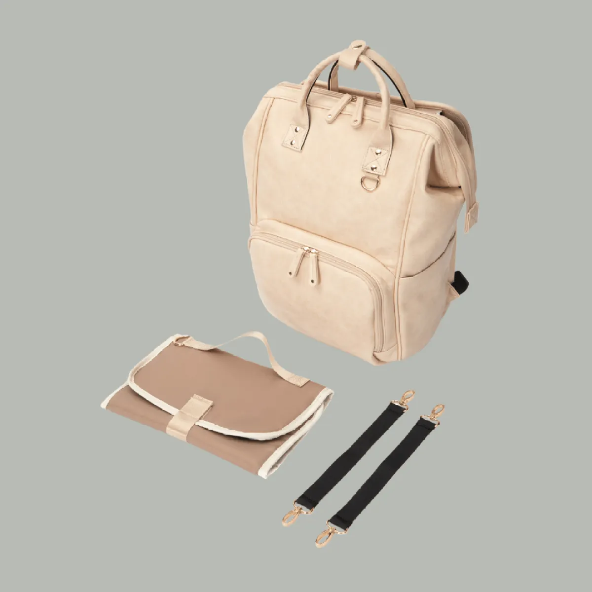 Diaper Bag Backpack - La Madison™ Large - New Parent Diaper Backpack Urban Set sold by UPPER Bags