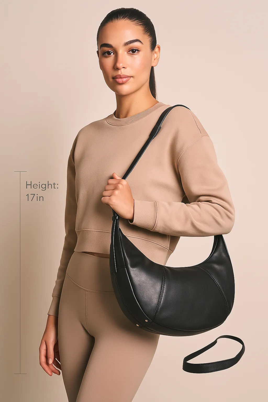 ADD ON La Madison 2-Ways Luna Crossbody Bag sold by UPPER Bags product image thumbnail 2