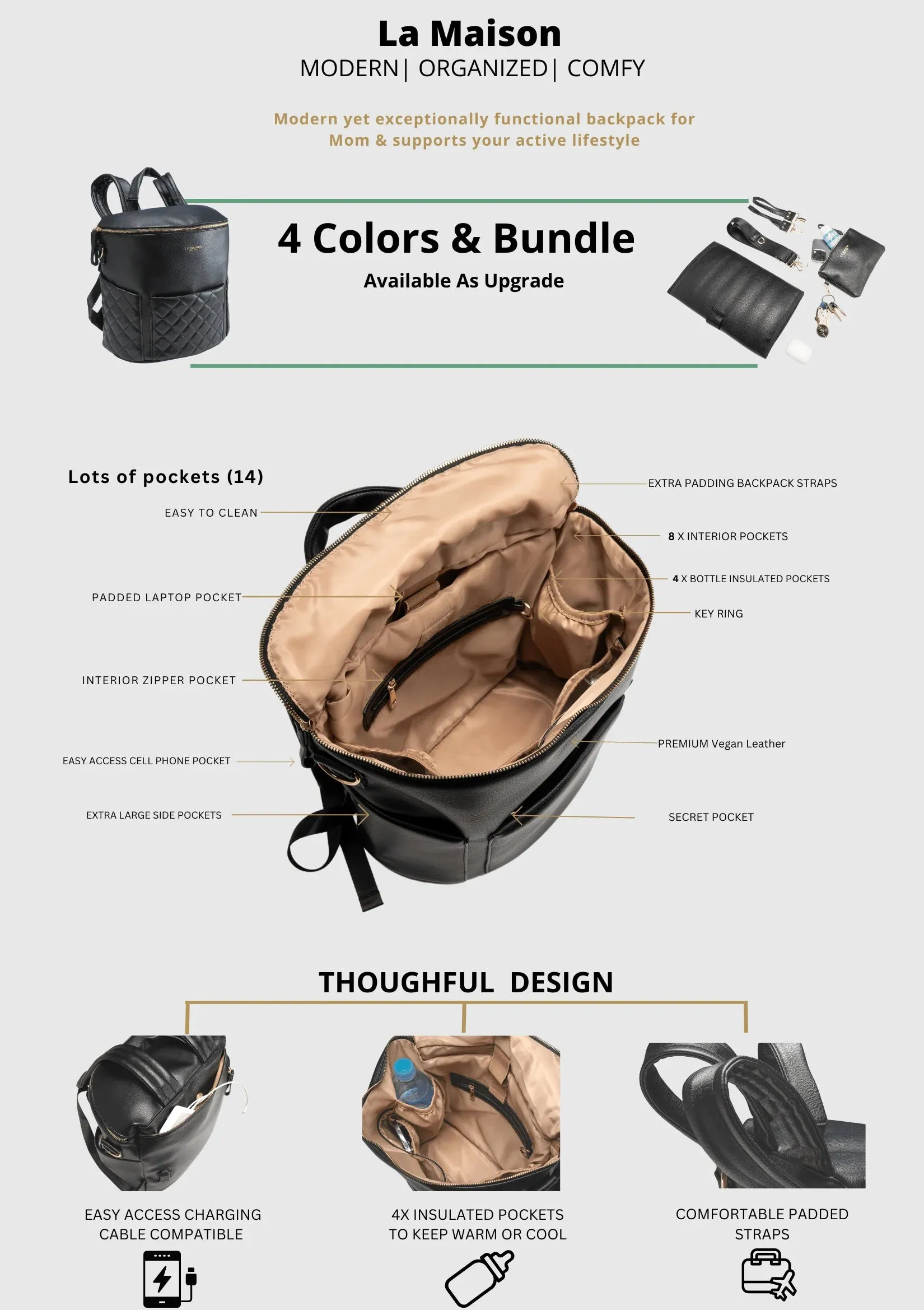 UPPER Exclusive Deal Set + Free Gift ( Limited ) sold by UPPER Bags product image thumbnail 2