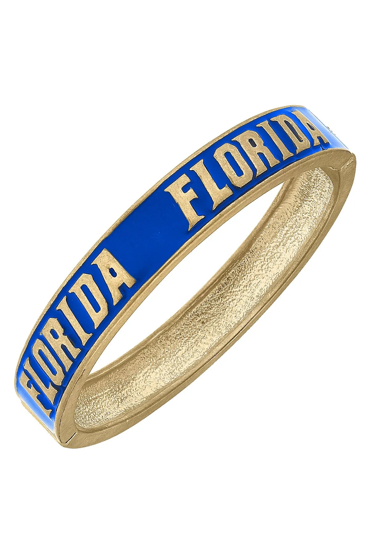 Florida Gators Enamel Hinge Bangle - FINAL SALE sold by Canvas Style