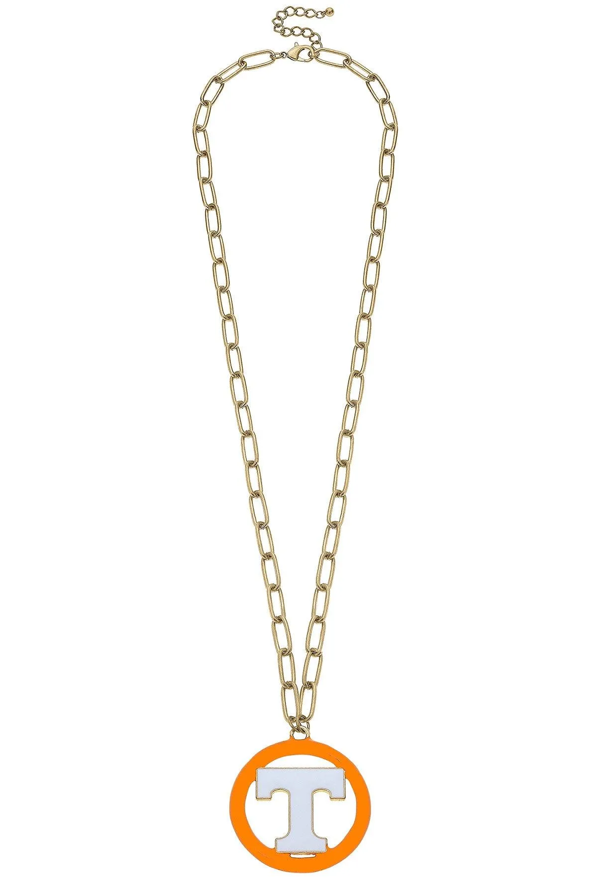 Tennessee Volunteers Logo Enamel Medallion 32" Necklace sold by Canvas Style product image thumbnail 2