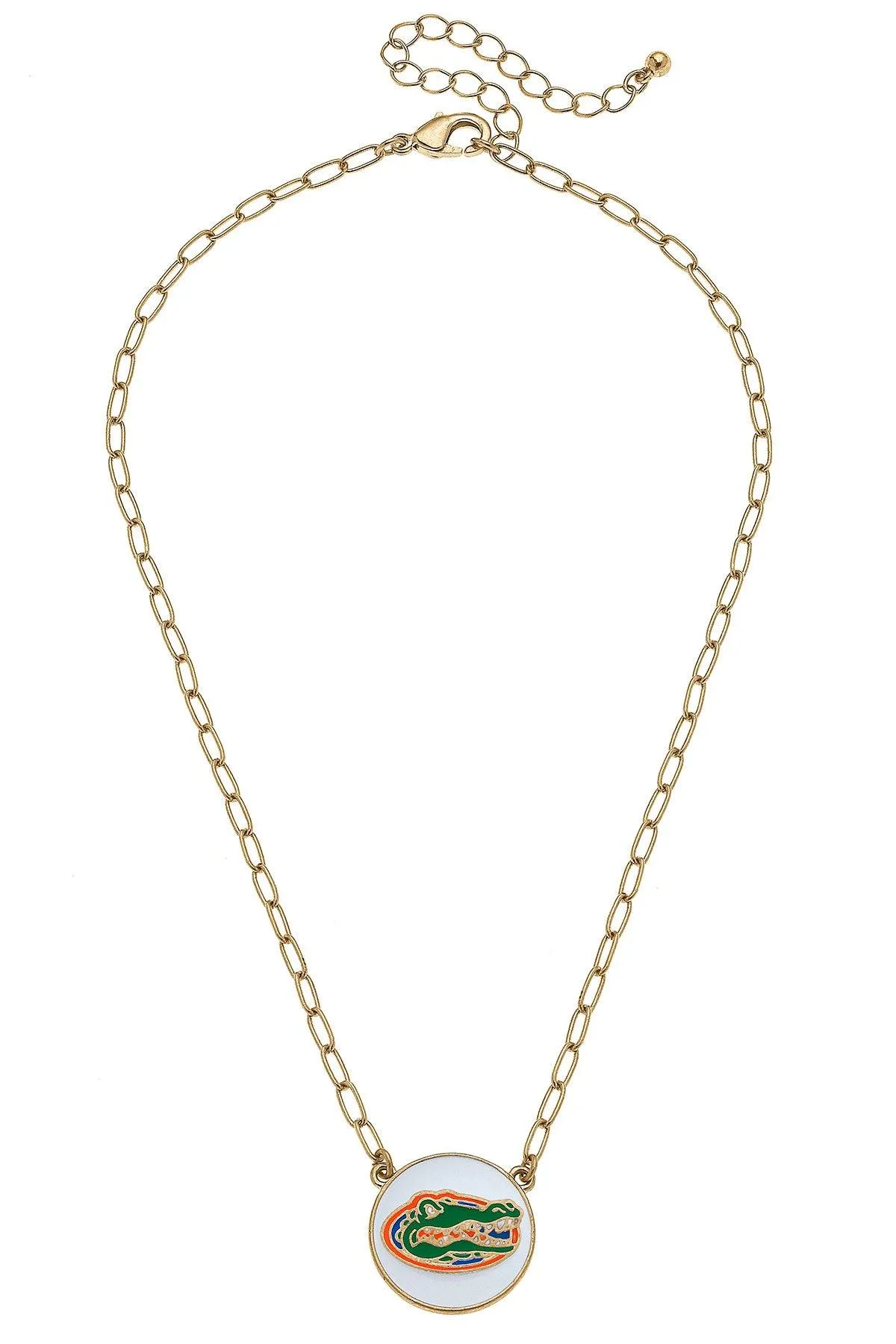 Florida Gators Enamel Disc Pendant Necklace - FINAL SALE sold by Canvas Style product image thumbnail 3