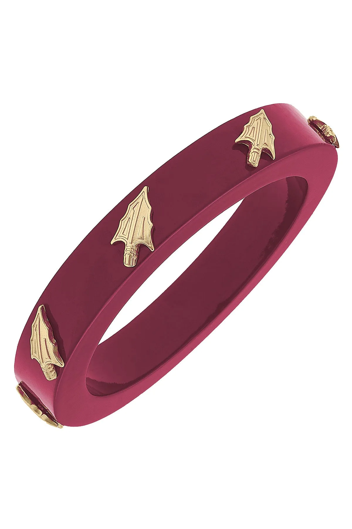 Florida State Seminoles Resin Logo Bangle - FINAL SALE sold by Canvas Style