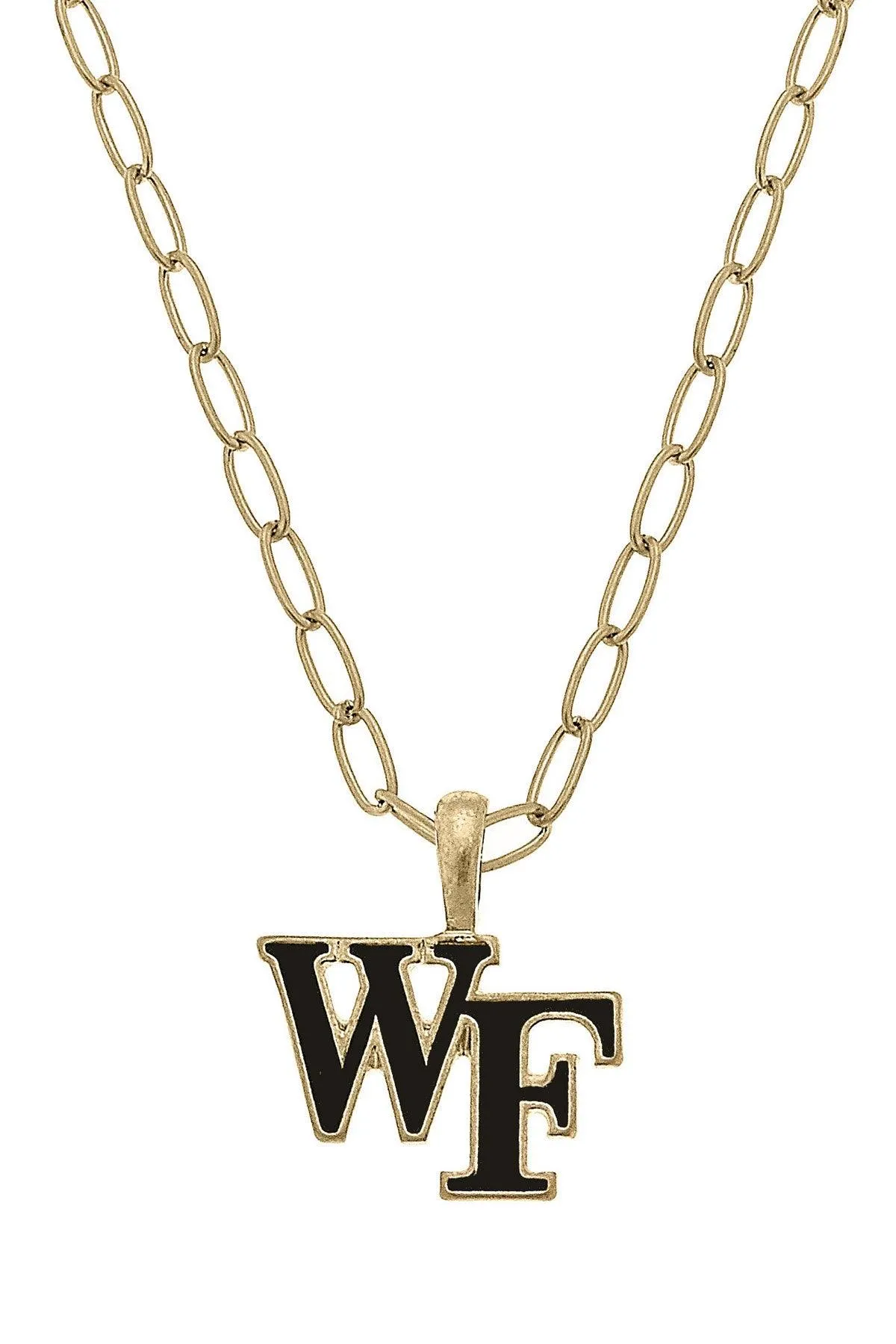 Wake Forest Demon Deacons Enamel Pendant Necklace - FINAL SALE sold by Canvas Style