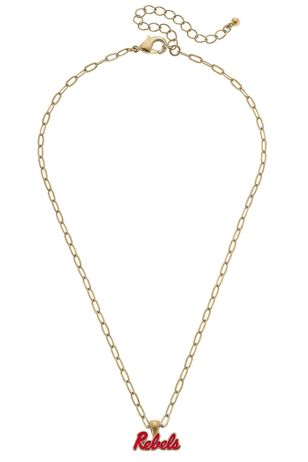 Ole Miss Rebels Enamel Pendant Necklace - FINAL SALE sold by Canvas Style product image thumbnail 3